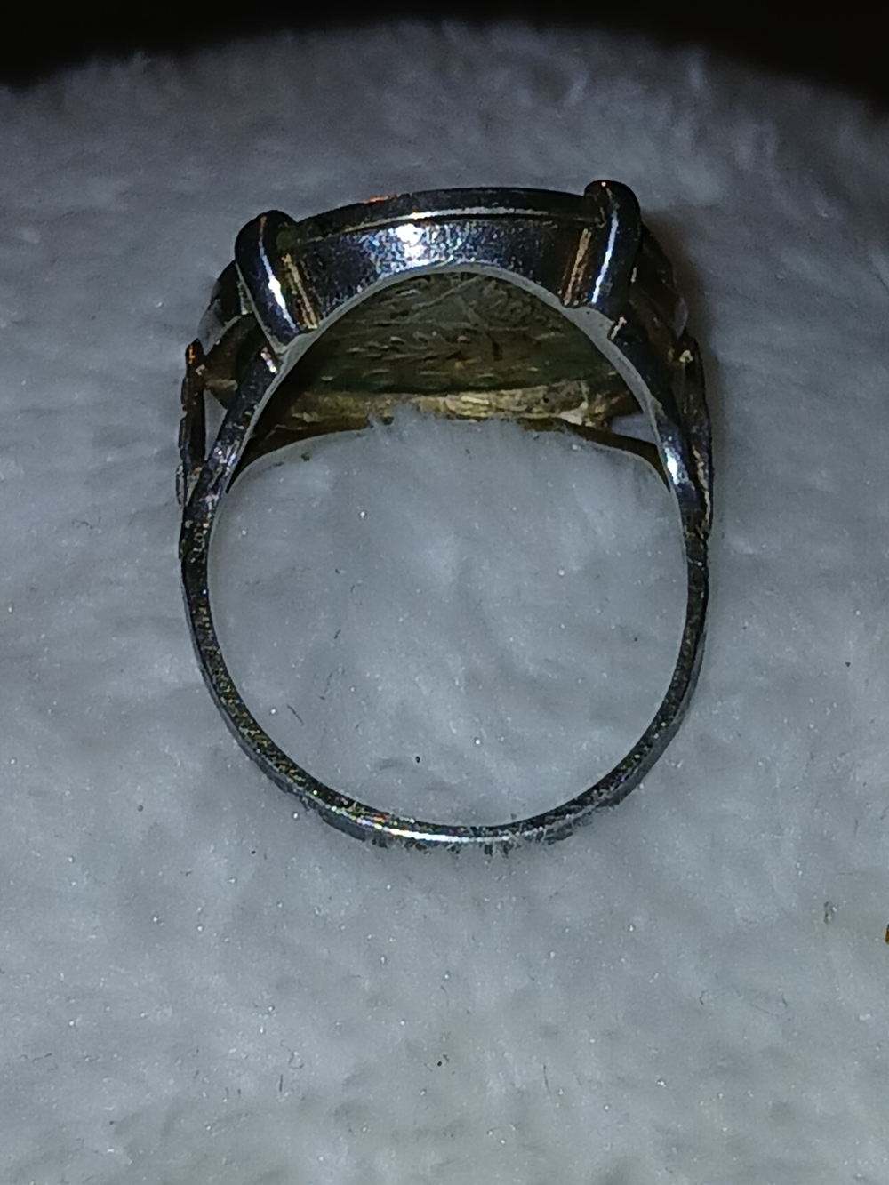 Solid Silver Handmade Ring - Picture 2 of 4